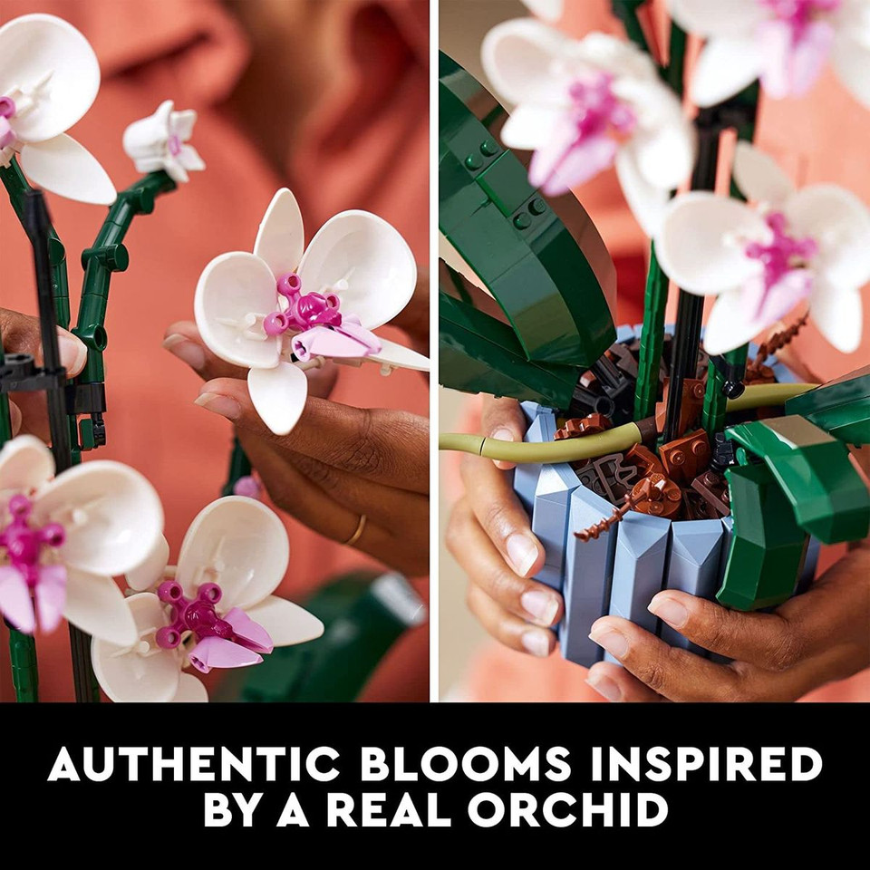 Orchid Blocks,608-Piece Building Set for Adults product image