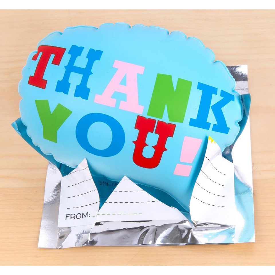 "Thank You!" Self-Inflating Pop-up Balloon (2-Pack) product image