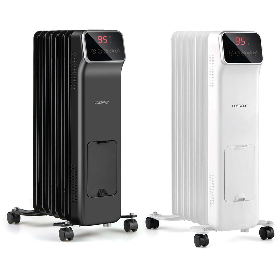 1500W Oil-Filled Radiator Heater with Remote Control product image
