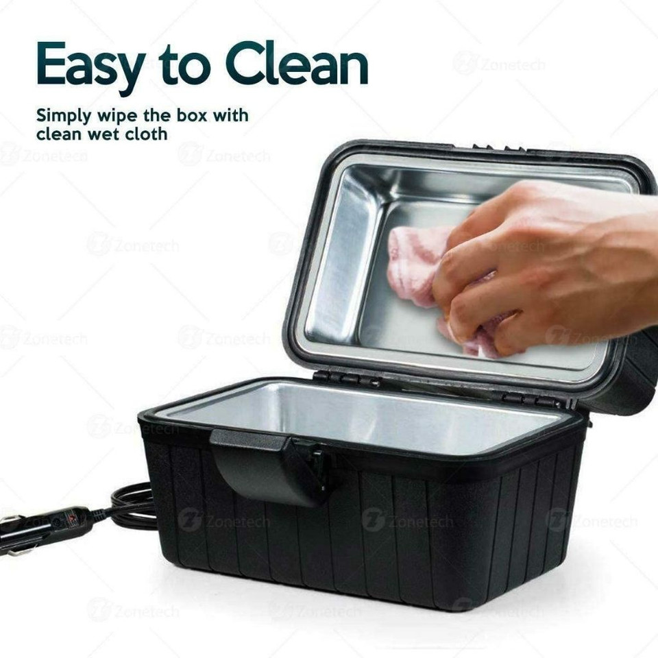 Zone Tech 11" Electric Food Warming Lunch Box product image