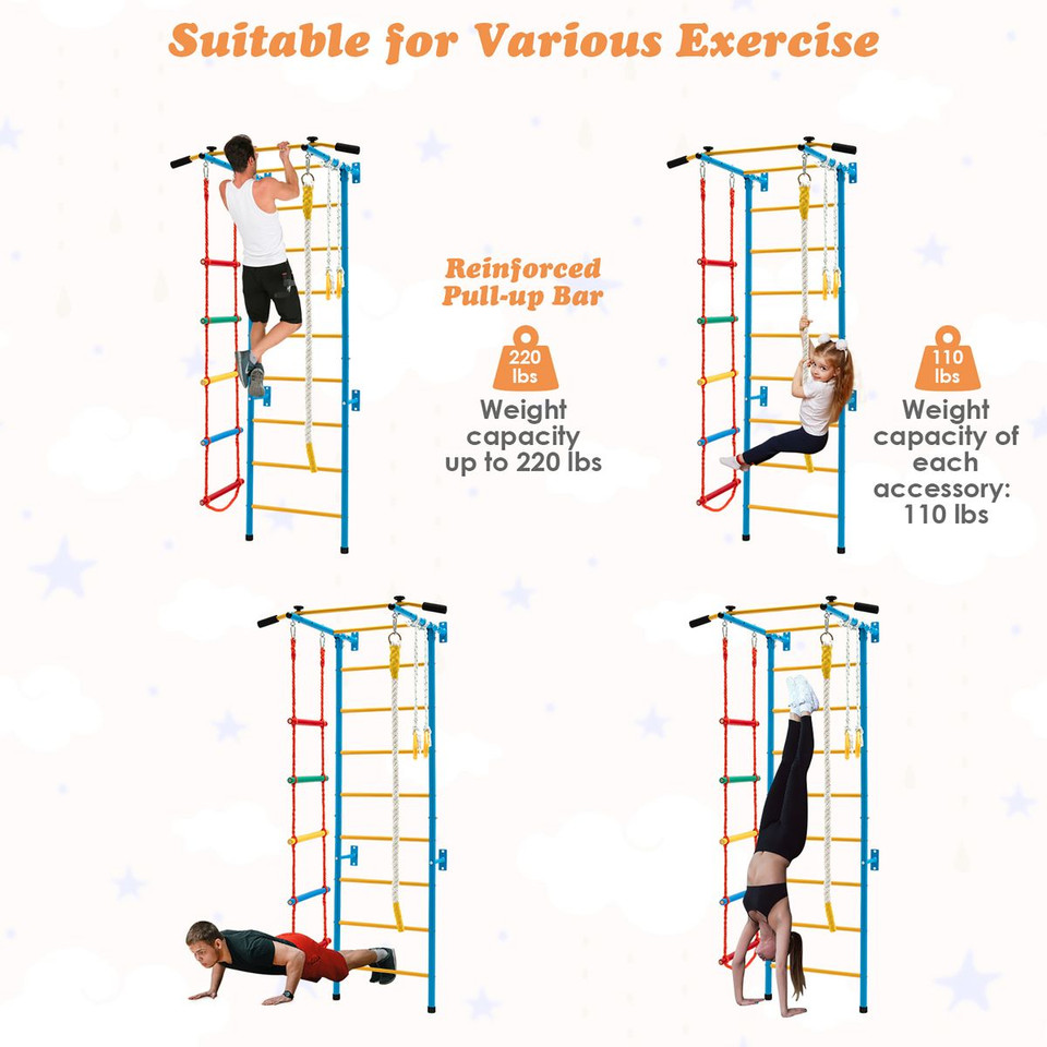5-in-1 Kids Indoor Gym Playground  product image