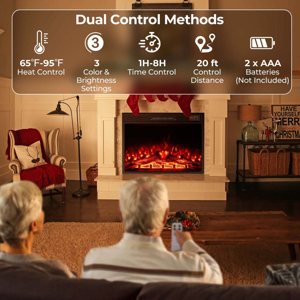 23" Electric Fireplace Insert with Remote Control  product image