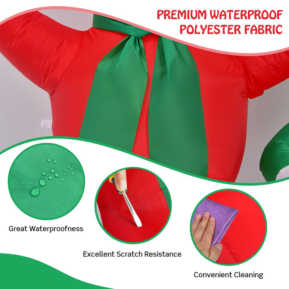 6ft Inflatable Snowmen Christmas Decoration product image