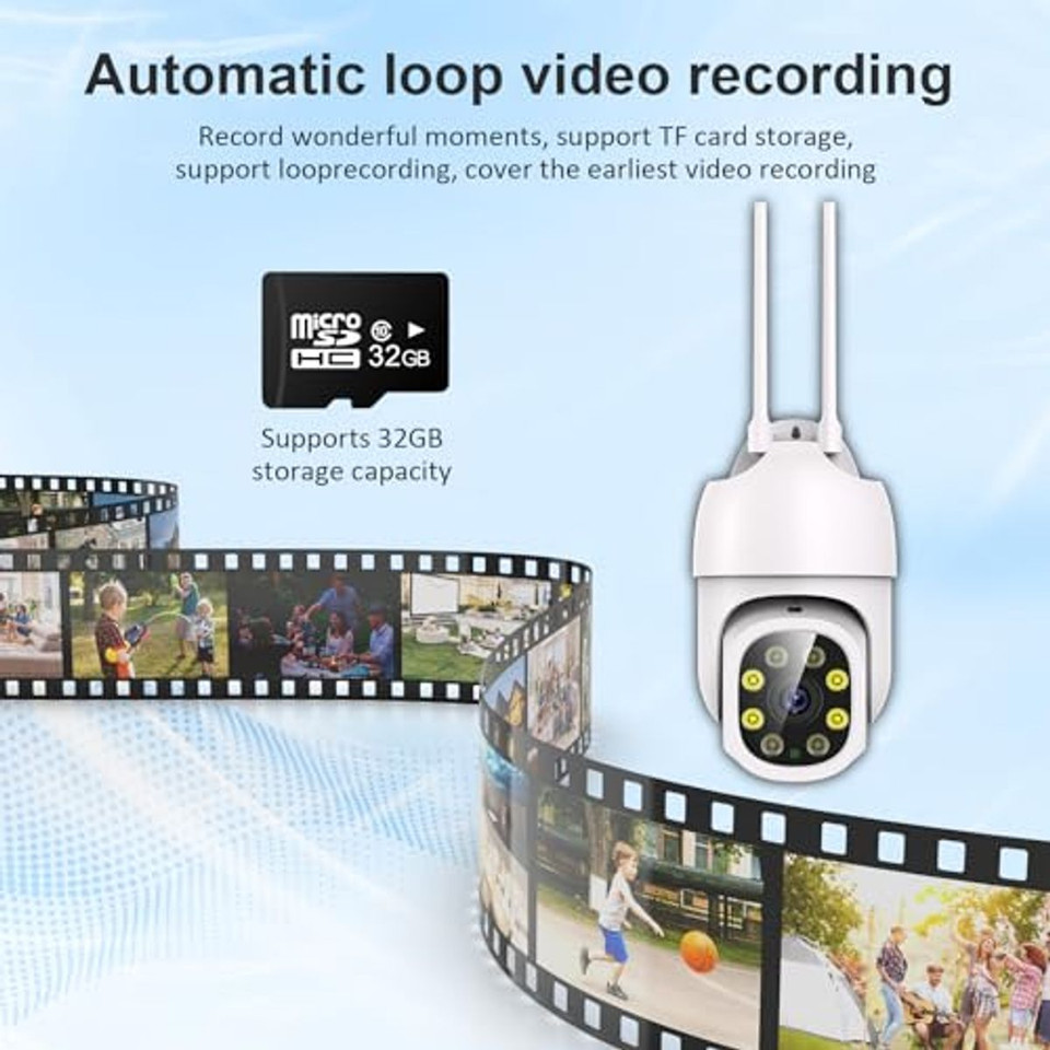 1080P Outdoor Security Camera with Night Vision (2-Pack) product image