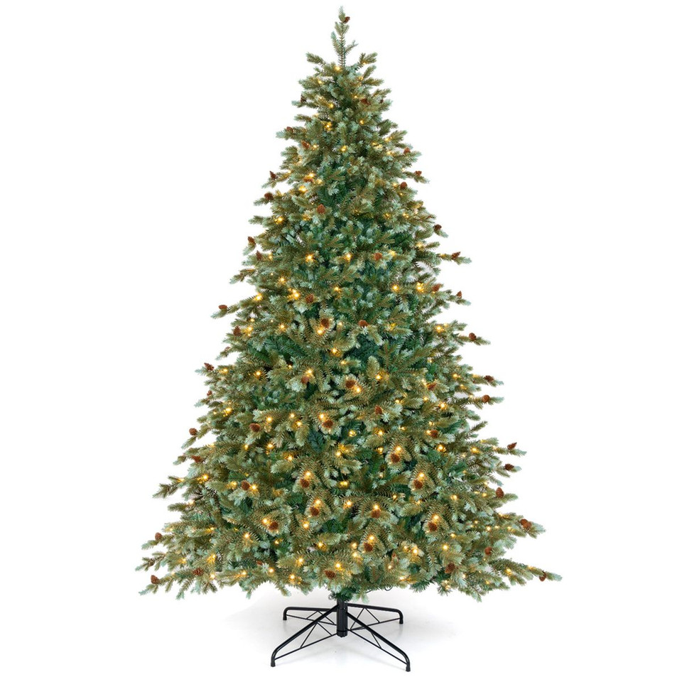 6/7/8 ft Artificial Christmas Tree with LED Lights product image