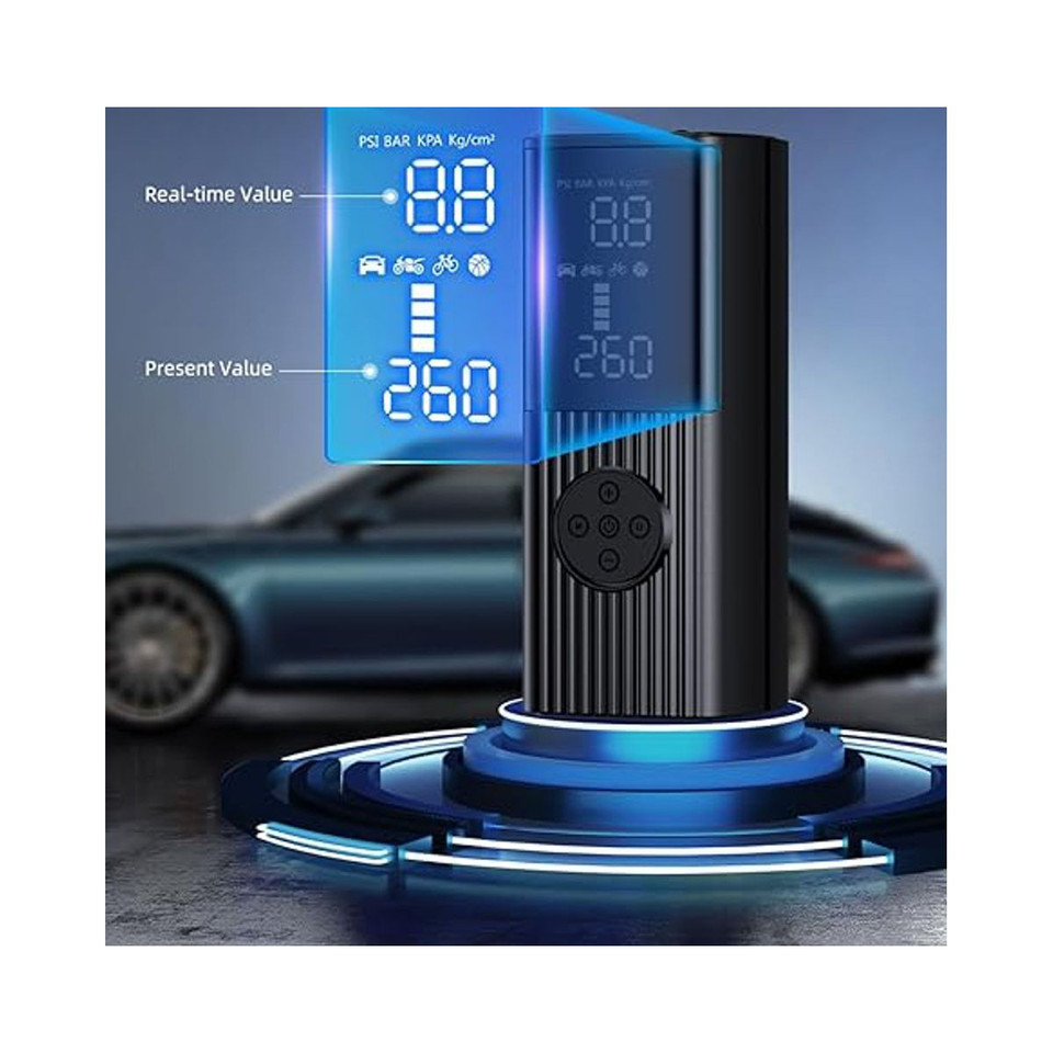 Portable Air Compressor - 180PSI/2,000mAh product image