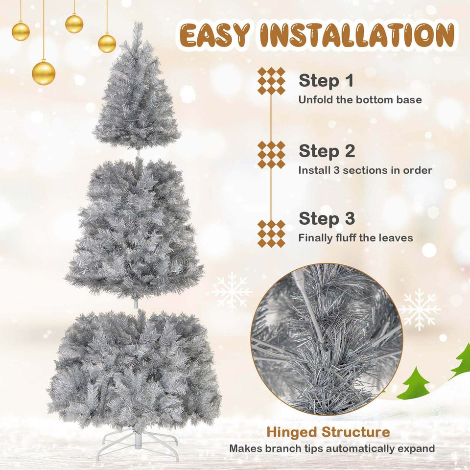 Artificial  Christmas Tree  with Warm White LED Lights product image