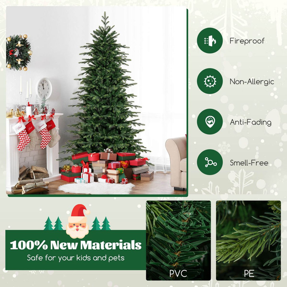 Artificial Pre-Lit Christmas Tree (6- or 9-ft) product image