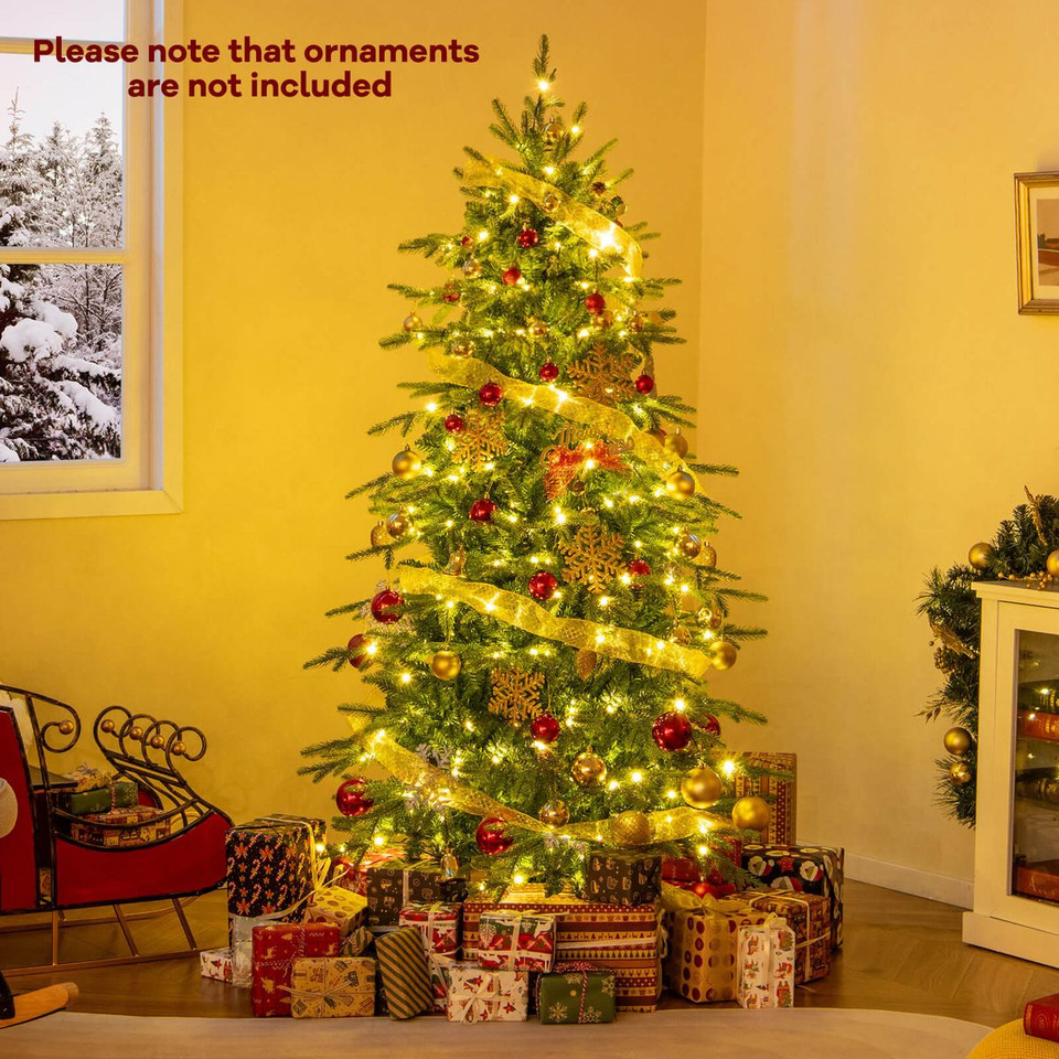 Artificial Pre-Lit Christmas Tree (6- or 9-ft) product image