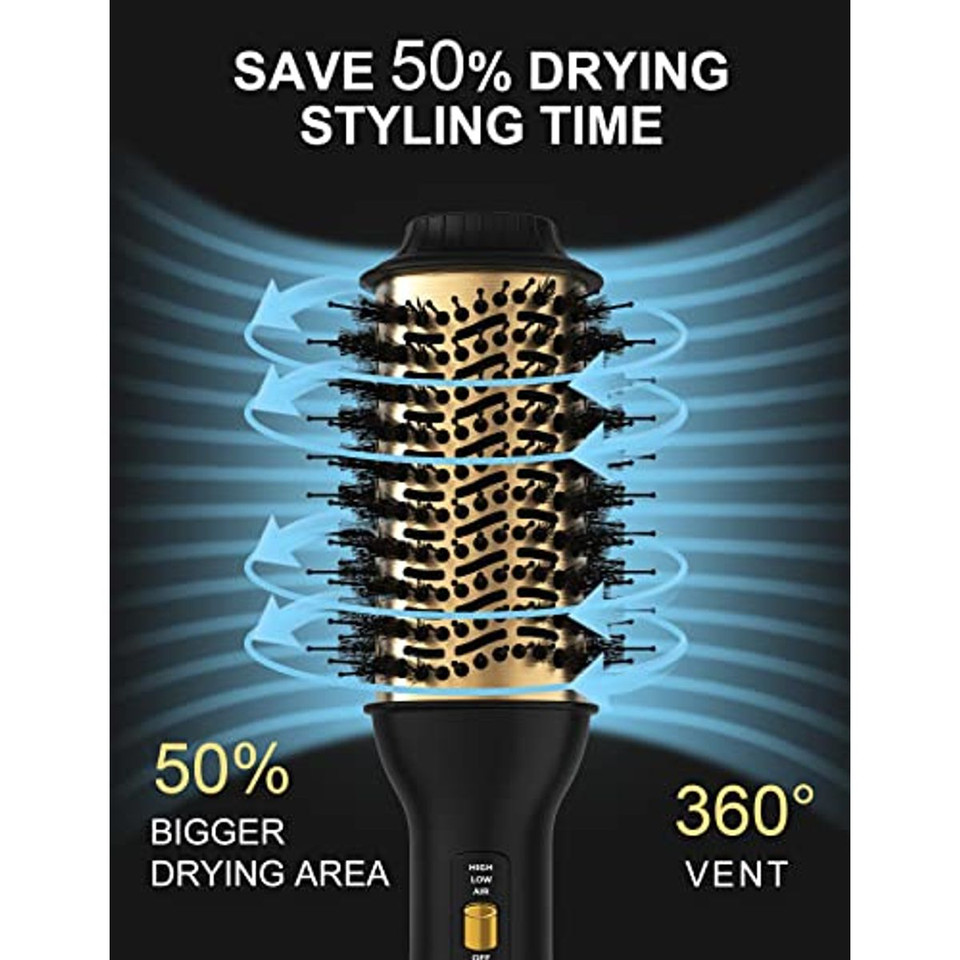 LANDOT Hair Blow Dryer, Brush, and Volumizer product image