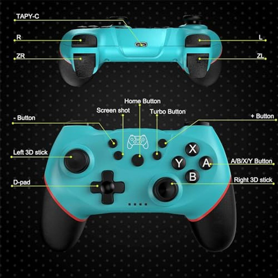 DISWOE Bluetooth Controller for Switch/Switch Lite product image