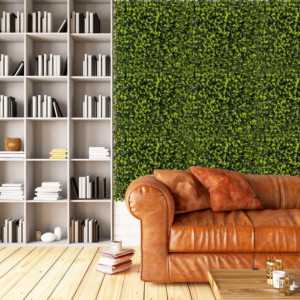 20 x 20-Inch Artificial Hedge Boxwood Panel (12-Piece) product image