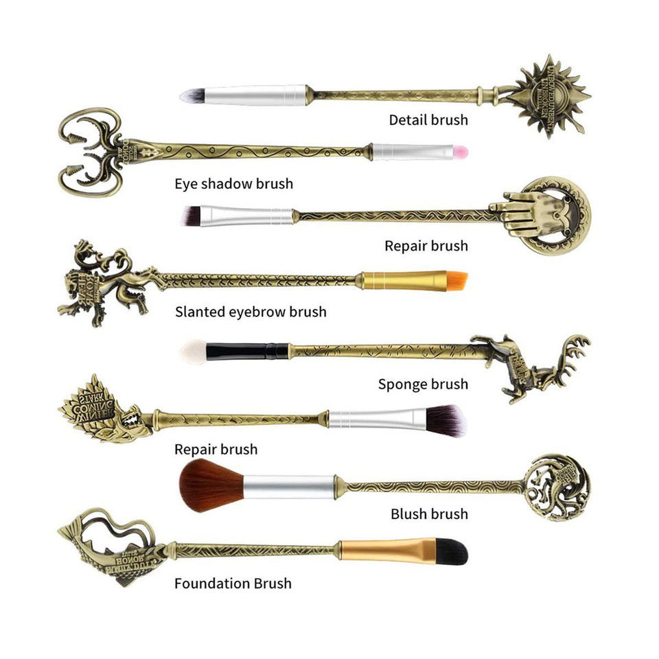 Game of Thrones-Themed Makeup Brush Set (8-Piece) product image