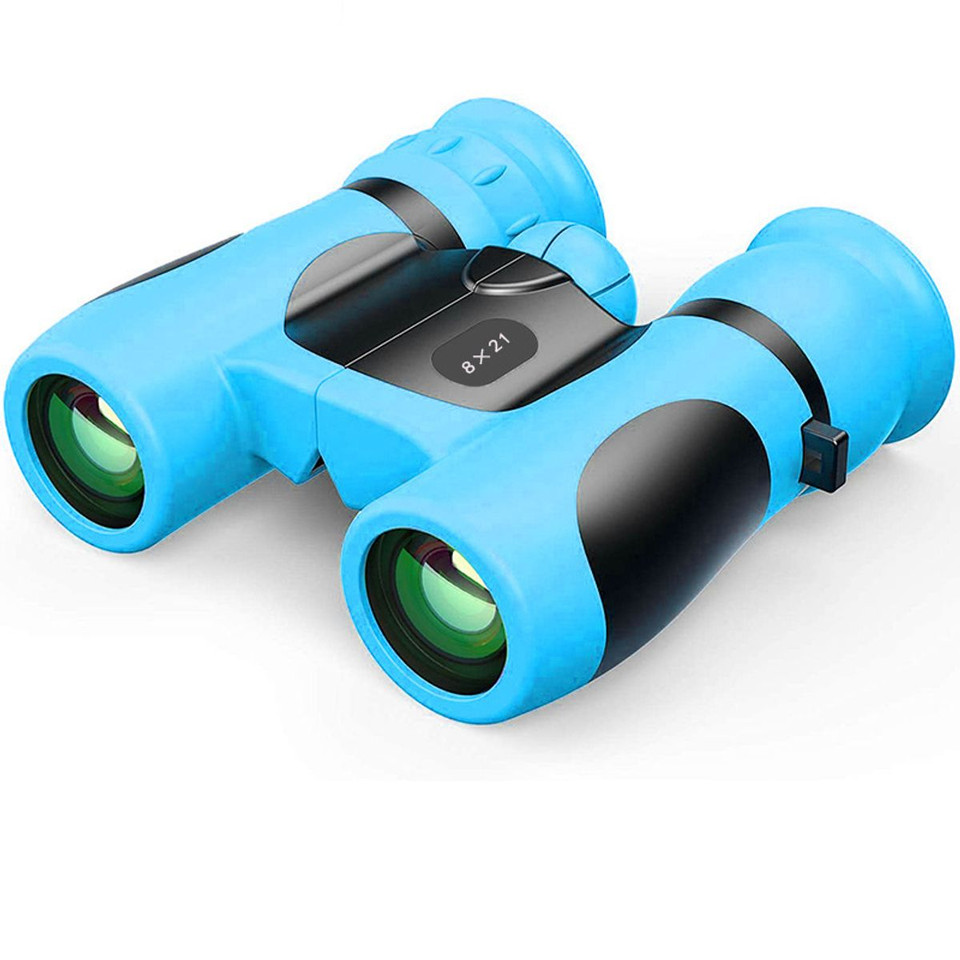 Binoculars 8×21 Binoculars for Kids Ages 4-10 Years Old, Binoculars for Bird Watching,Outdoor Hand-Held Viewing Telescope(Blue) product image