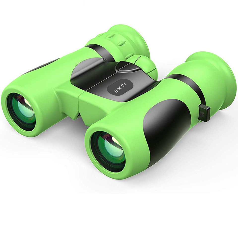 Binoculars 8×21 Binoculars for Kids Ages 4-10 Years Old, Binoculars for Bird Watching,Outdoor Hand-Held Viewing Telescope(Green) product image