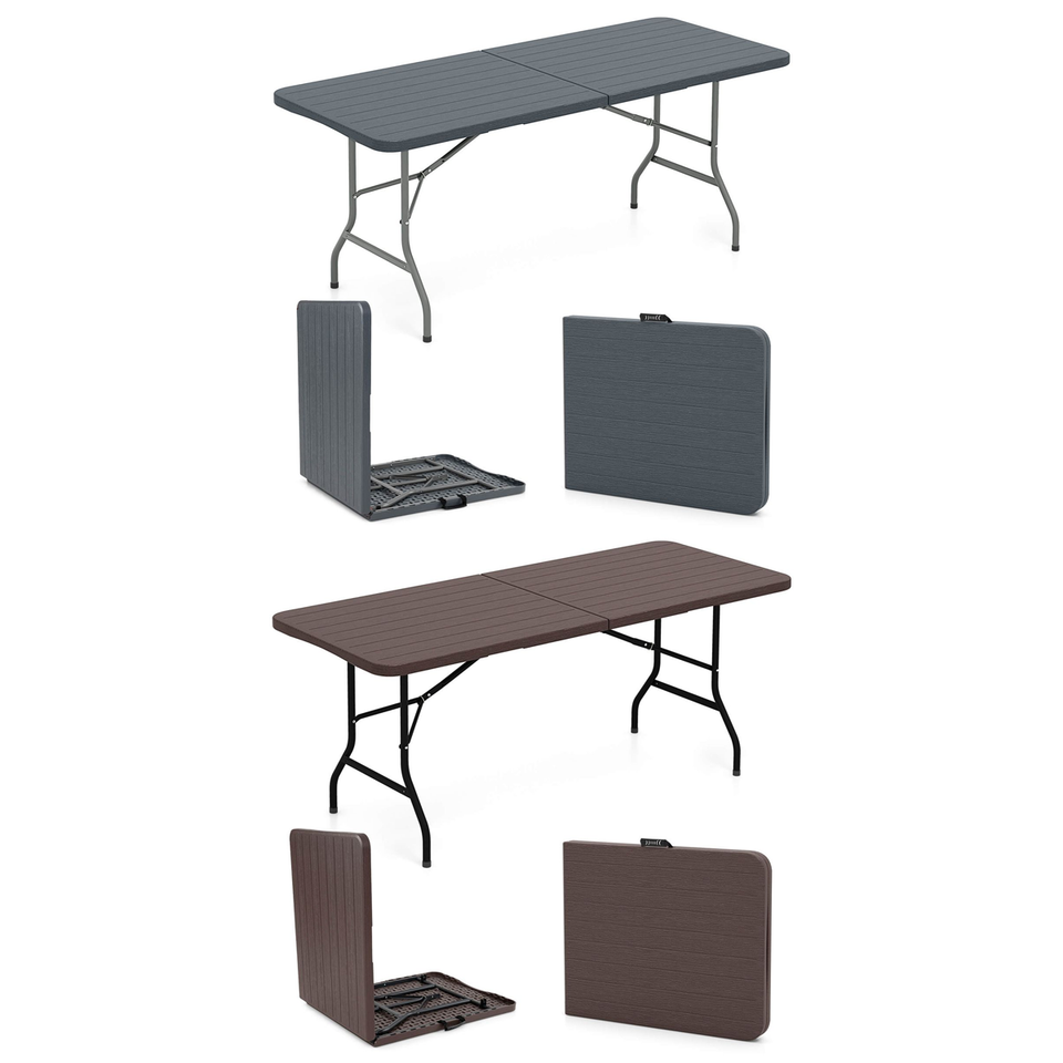 6-Foot Outdoor Portable Folding Table product image
