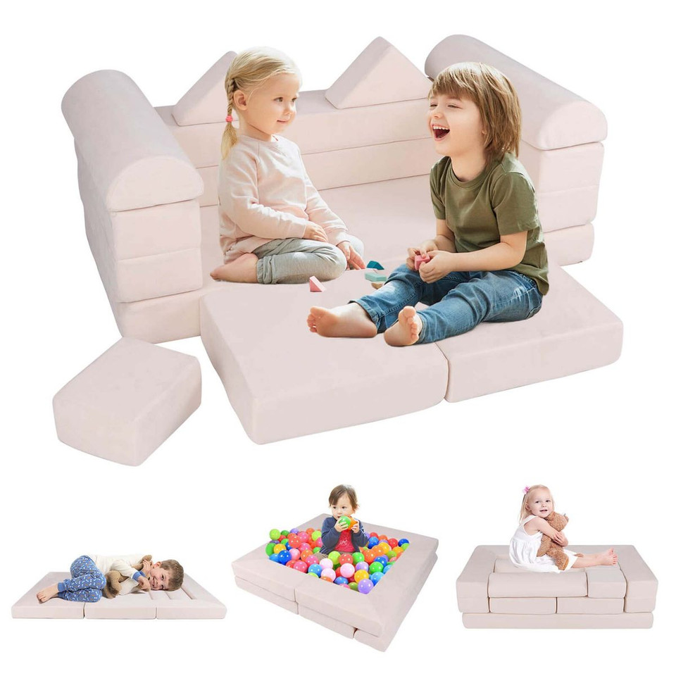 9-Piece Climb and Crawl Foam and Floor Playset product image