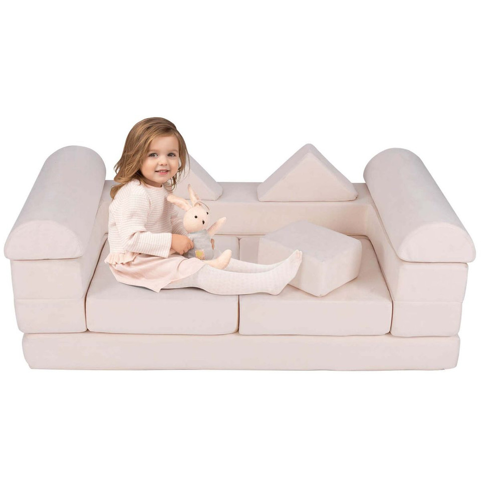 9-Piece Climb and Crawl Foam and Floor Playset product image