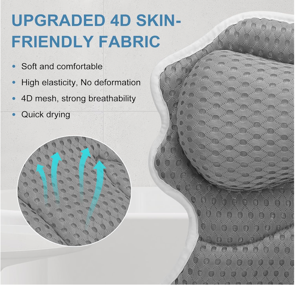 Ergonomic Bathtub Pillow product image