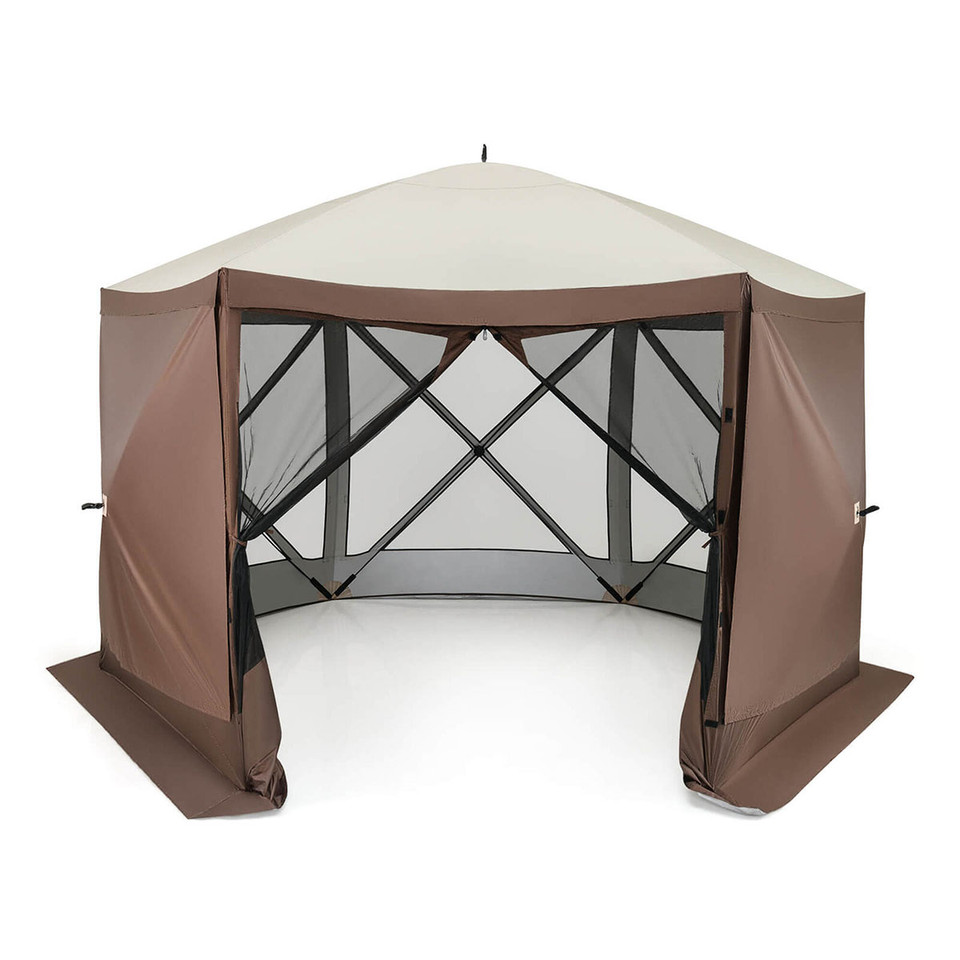 11.5 x 11.5-Foot Pop-up Gazebo with Mesh Netting Walls  product image
