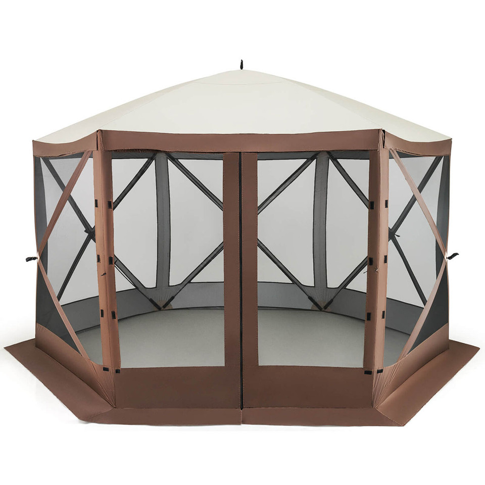 11.5 x 11.5-Foot Pop-up Gazebo with Mesh Netting Walls  product image