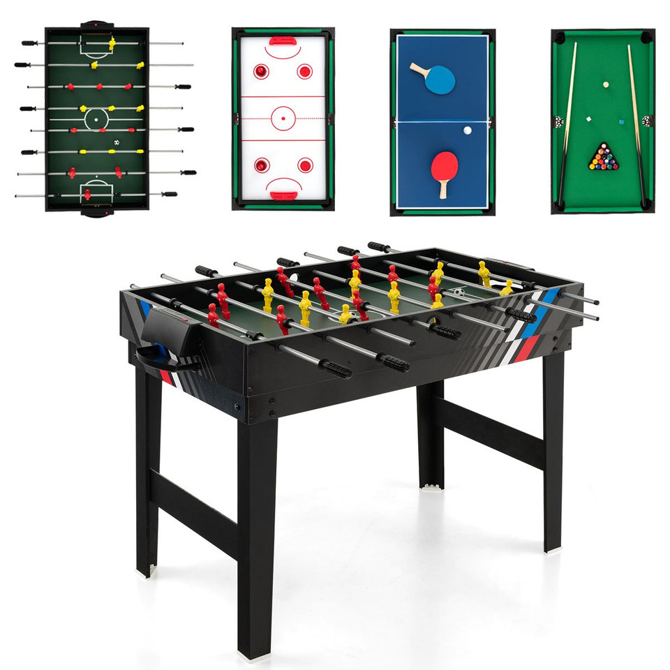49" 4-in-1 Foosball and Pool Combo Game Table product image