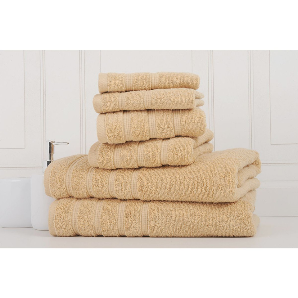 Zero Twist Egyptian Cotton 6-Piece Towel Set product image