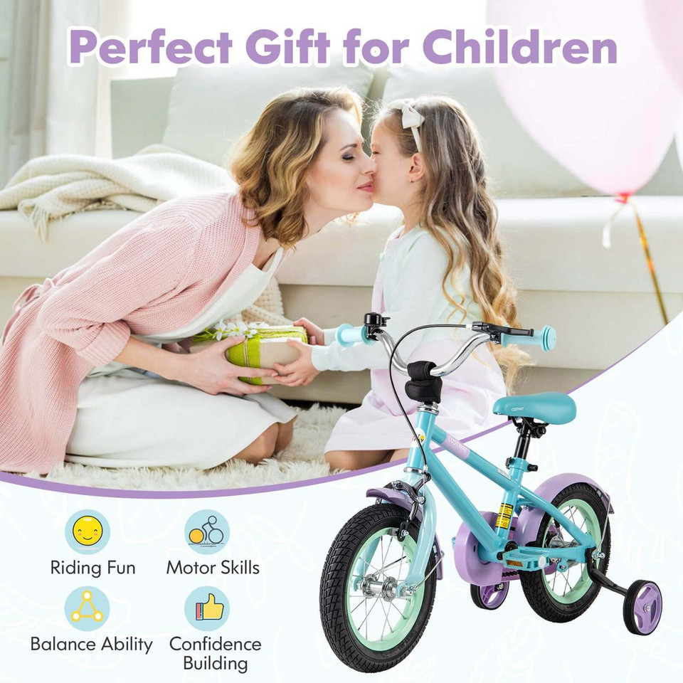 Kids' 12-Inch Bike with Adjustable Seat & Handlebar product image