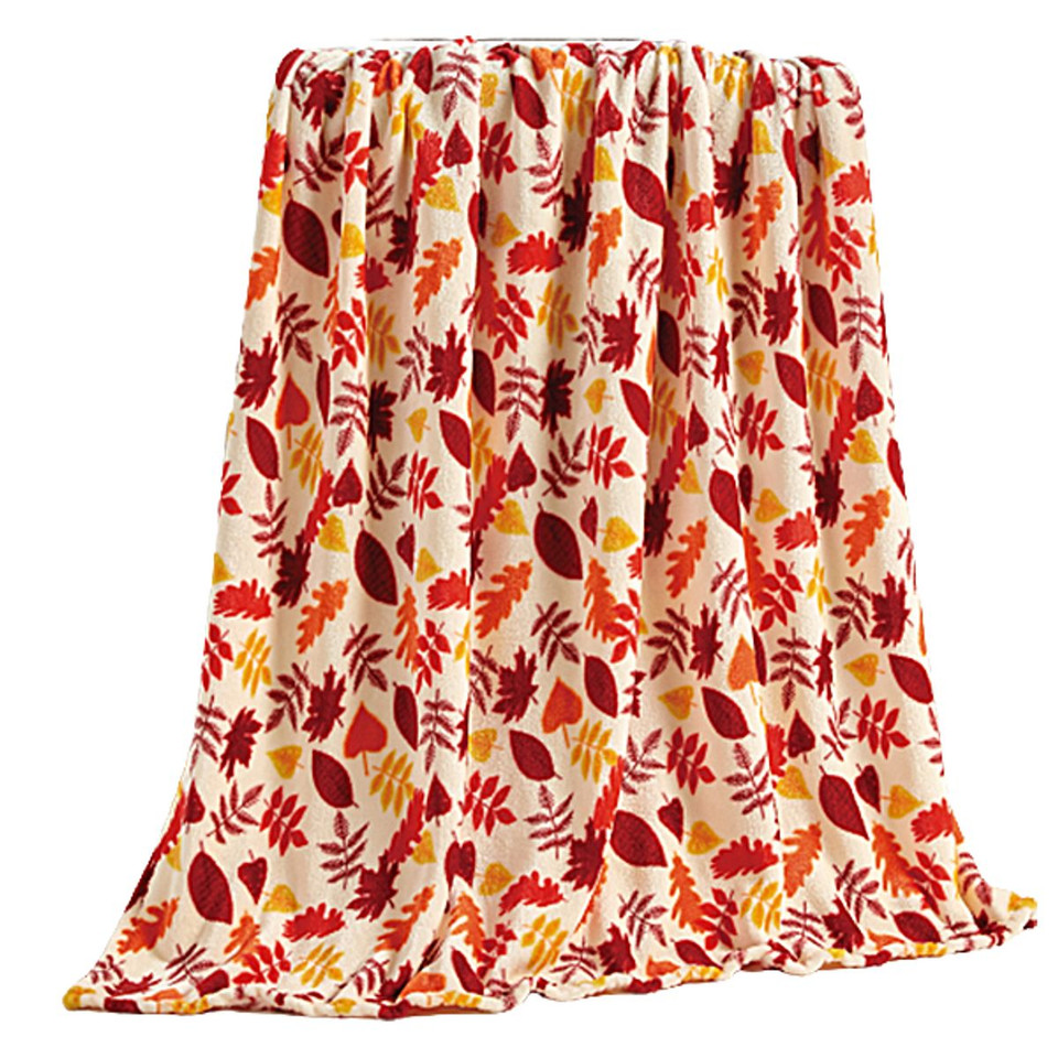 50 x 60-Inch Autumn and Halloween Throw Blanket product image