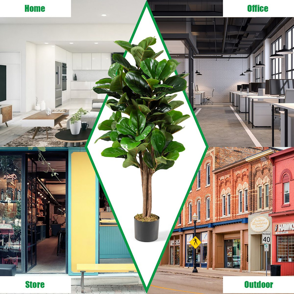 5 Ft Artificial Fiddle Leaf Fig Tree product image
