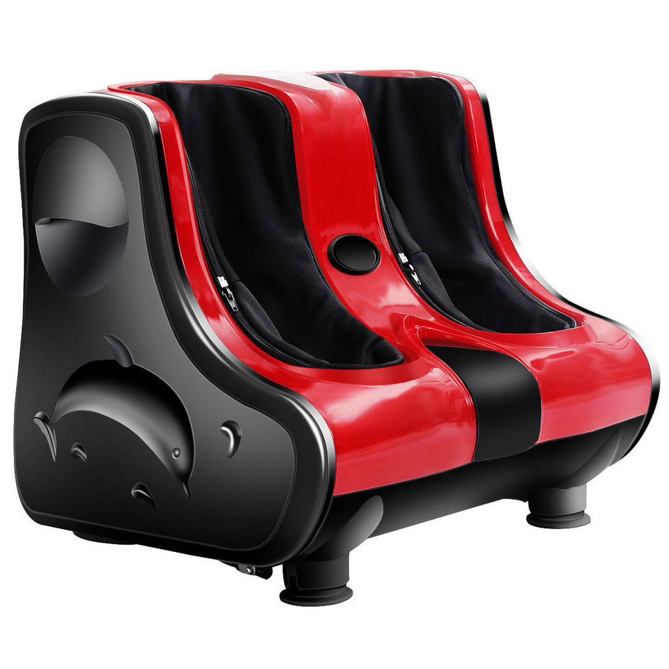 Shiatsu Kneading Rolling Vibration Foot & Calf Massager with Heat product image