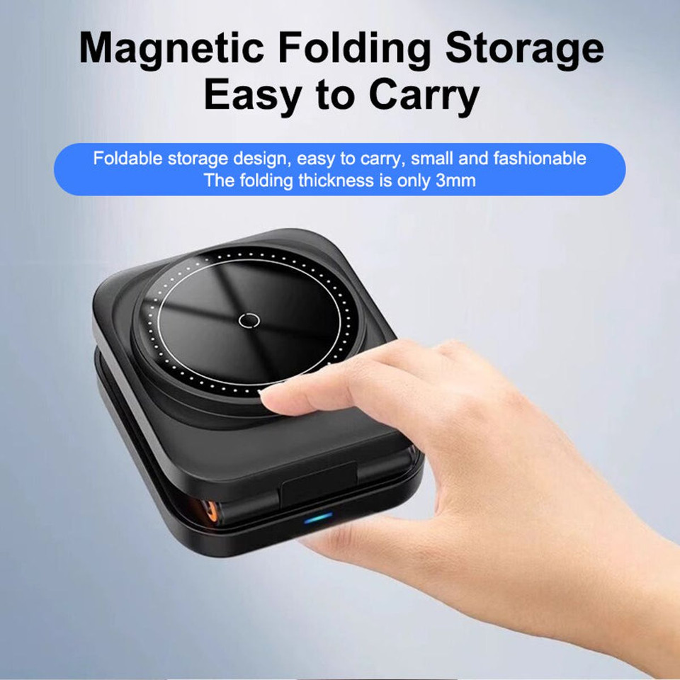 3-in-1 Foldable Wireless Magnetic Charger product image