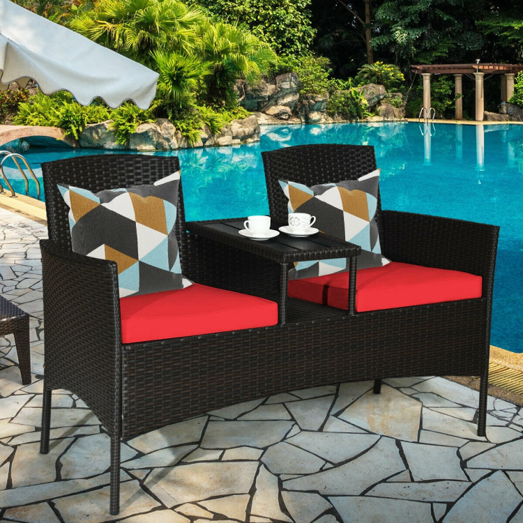 Patio Rattan Conversation Set product image