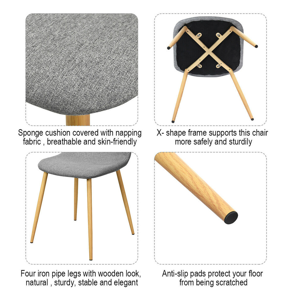 Modern Dining Accent Side Chairs (Set of 4) product image