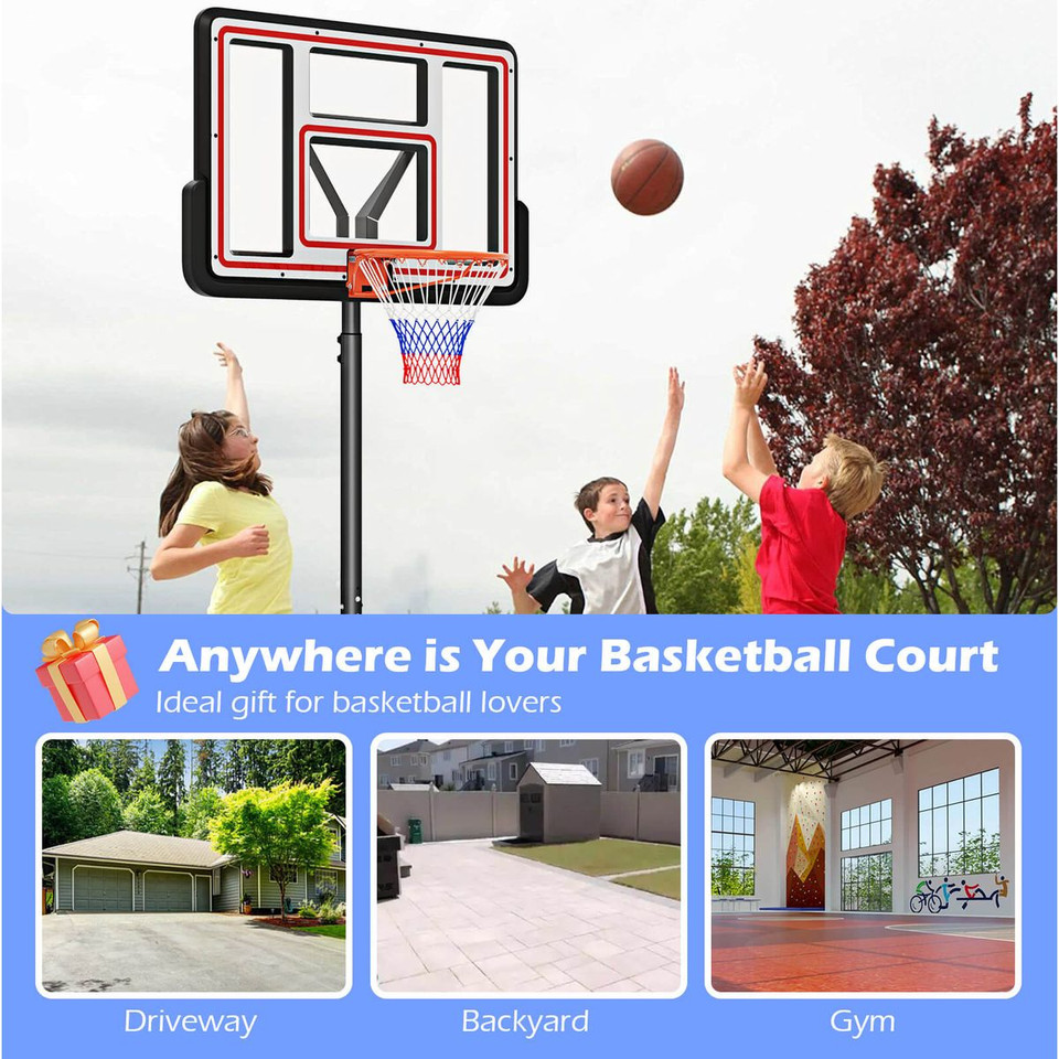 7.4-10 FT Outdoor Basketball Hoop System product image