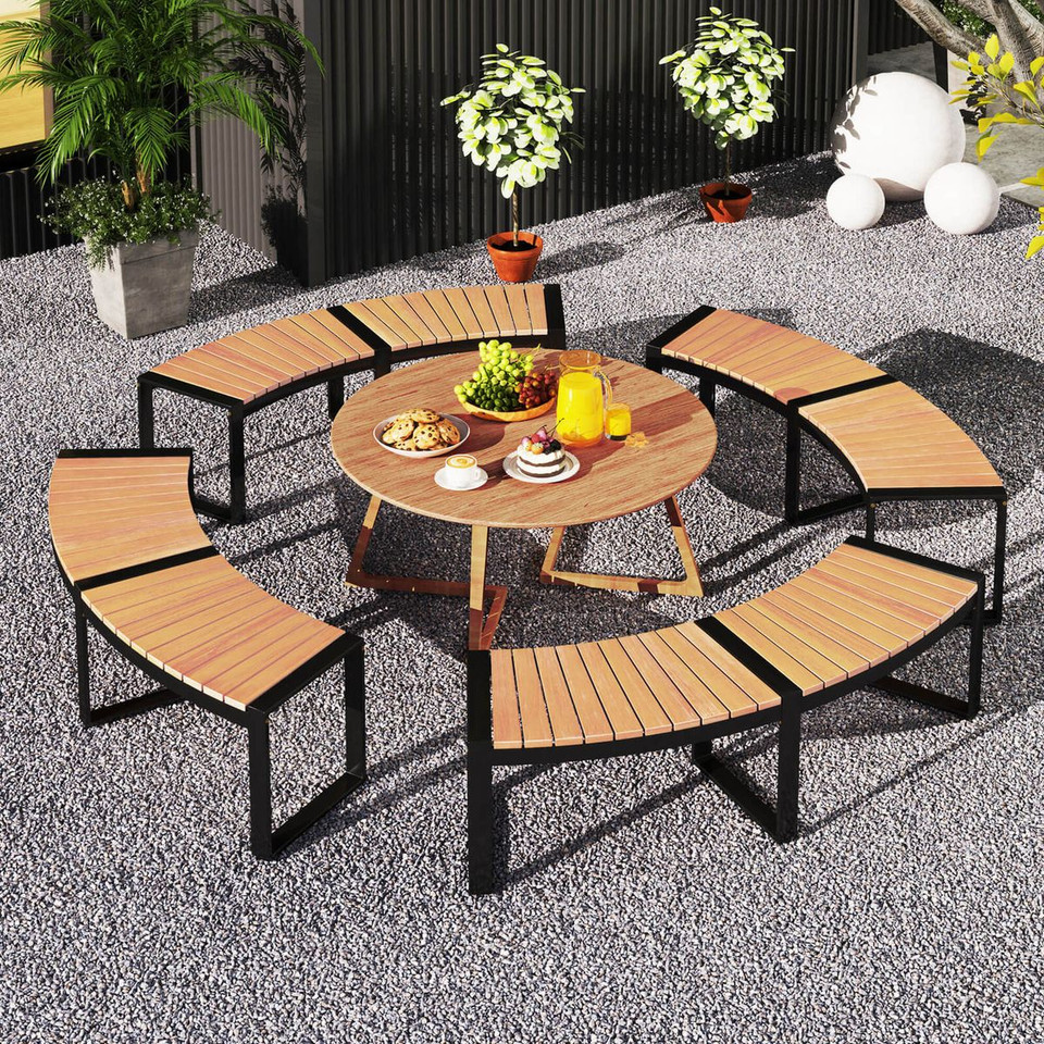 Curved 2-Person Patio Bench  product image