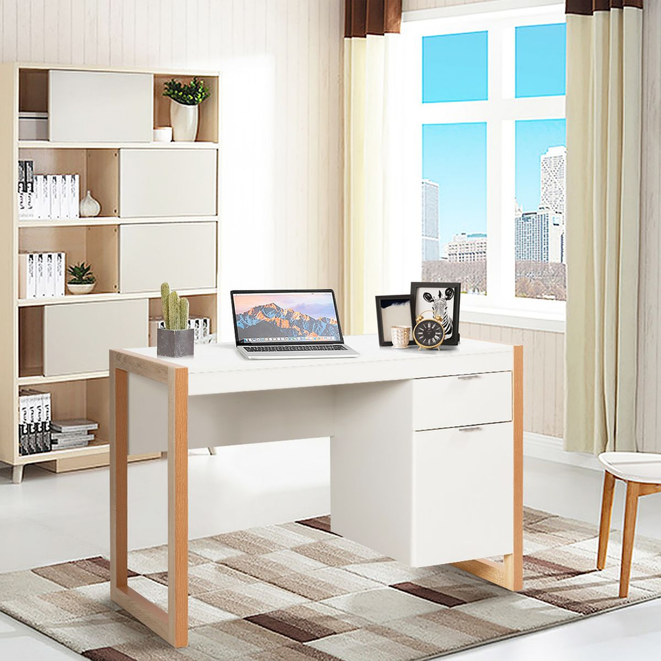 Computer Desk with Storage Cabinet  product image