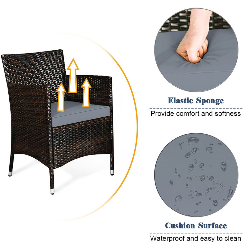 Rattan Patio Furniture Set (8-Piece Set) product image