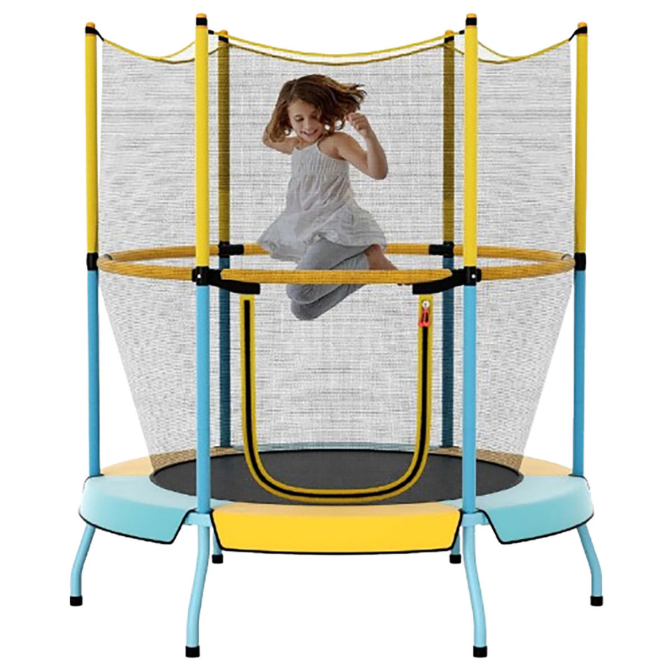 48-Inch Toddler Trampoline with Safety Enclosure Net product image