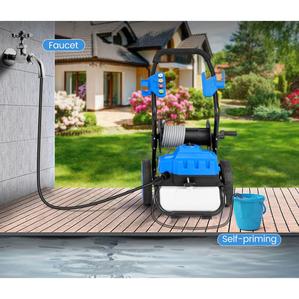 2300-PSI 1.8-GPM Electric Pressure Washer with Wheels & 5 Quick Connect Nozzles product image