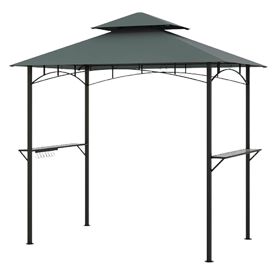 Outdoor Double-Tiered 8 x 5-Foot Grill Gazebo Canopy  product image
