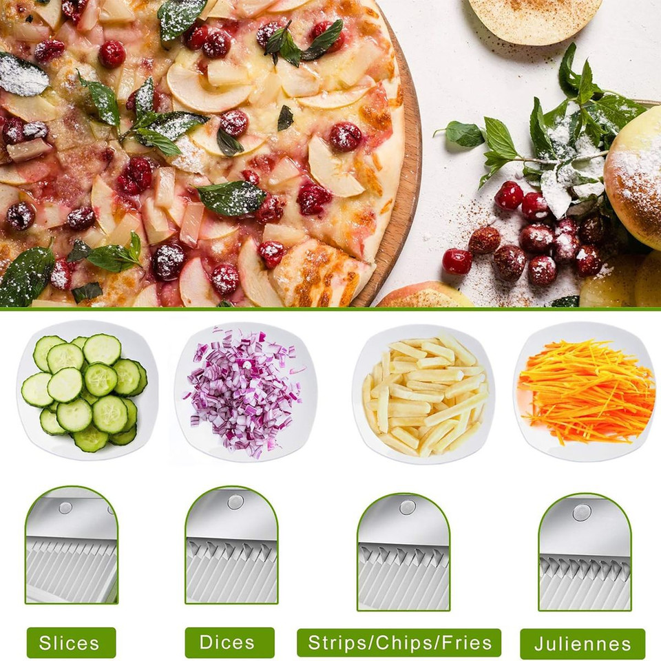 Multifunctional Manual Vegetable Slicer with 30 Different Cuts product image