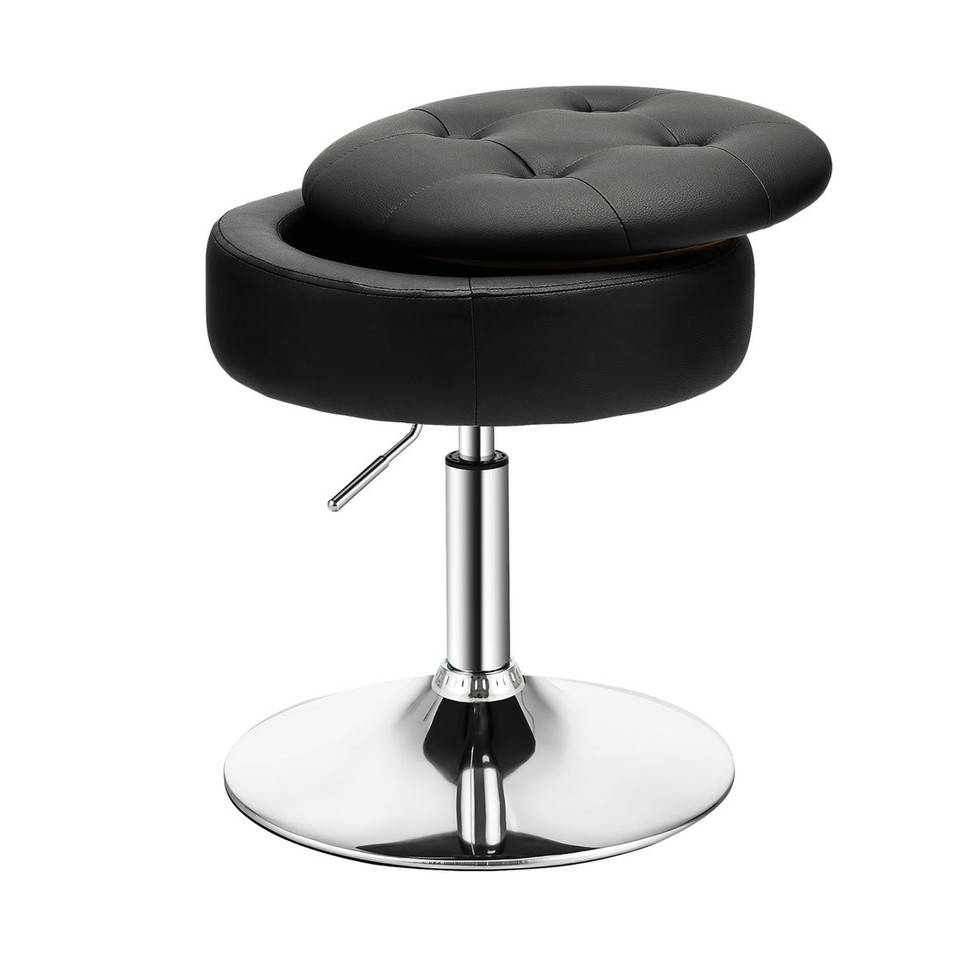 Adjustable 360° Swivel Storage Stool with Removable Tray product image