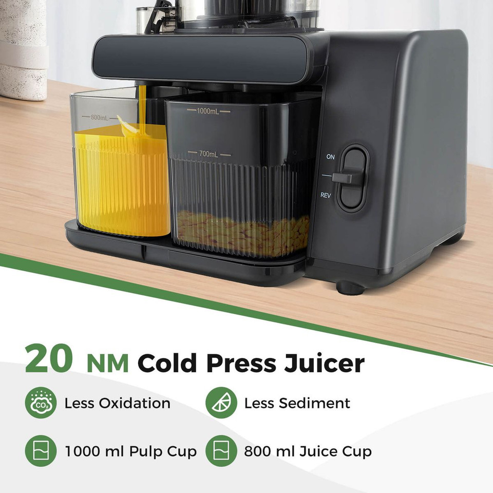 Cold Press Juicer with 5.3-Inch Feed Chute product image