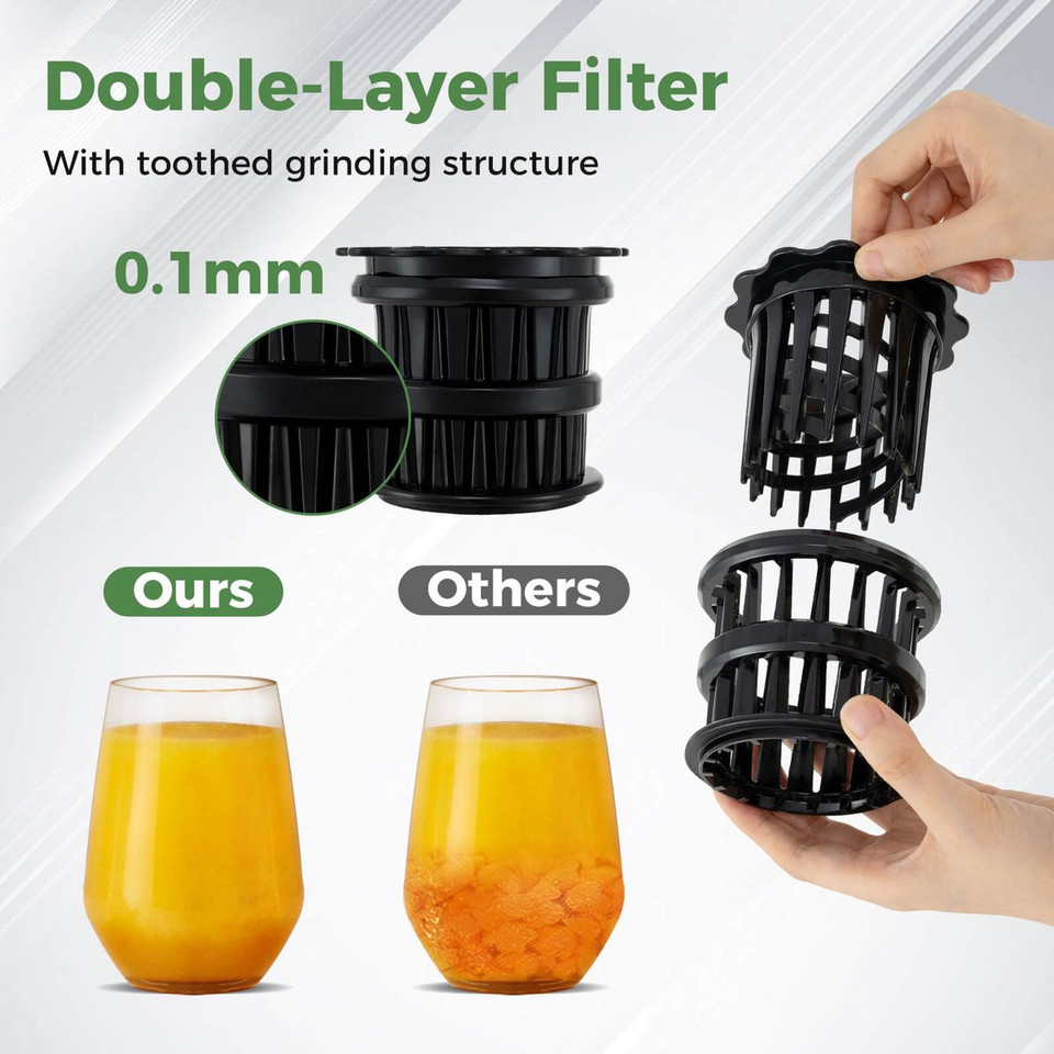Cold Press Juicer with 5.3-Inch Feed Chute product image