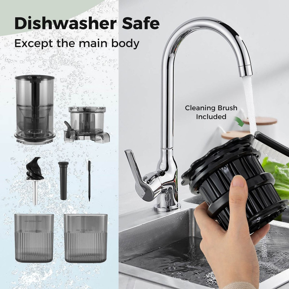 Cold Press Juicer with 5.3-Inch Feed Chute product image