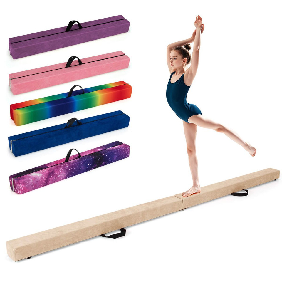 8FT Folding Gymnastic Beam with Anti-Slip Base product image