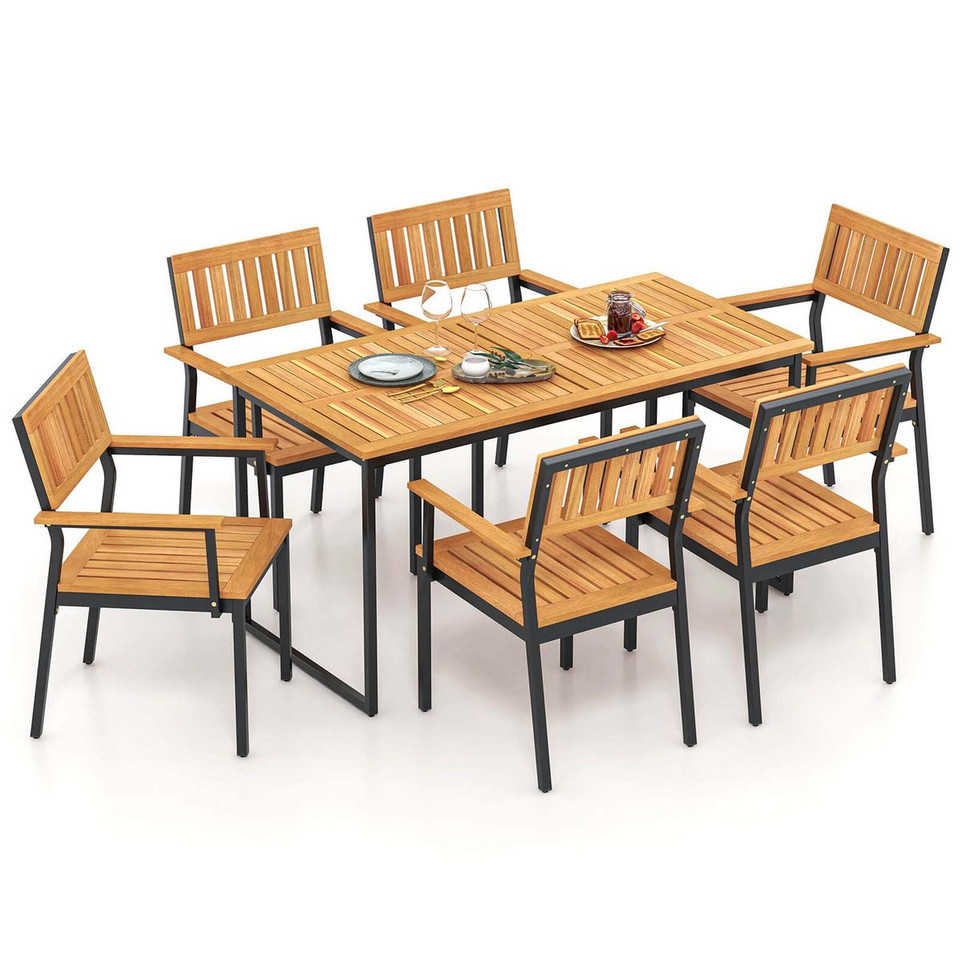 7-Piece Outdoor Dining Set for 6  product image