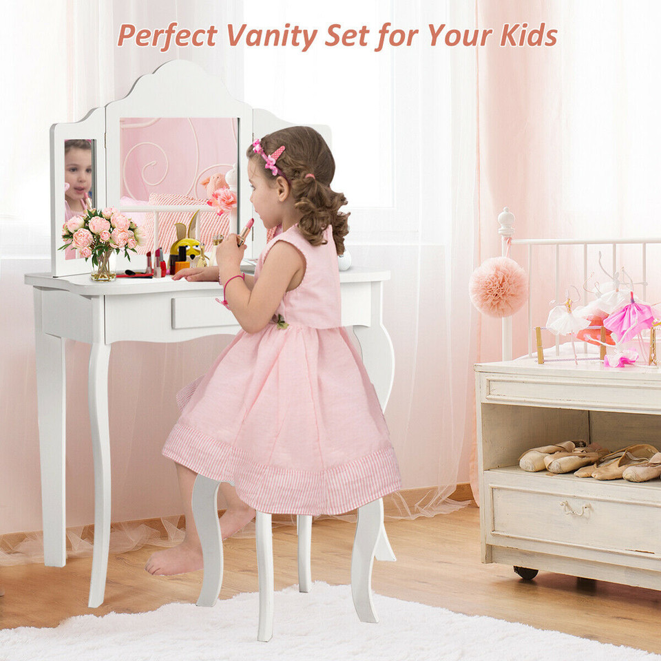 Kid's Vanity Table with Stool  product image