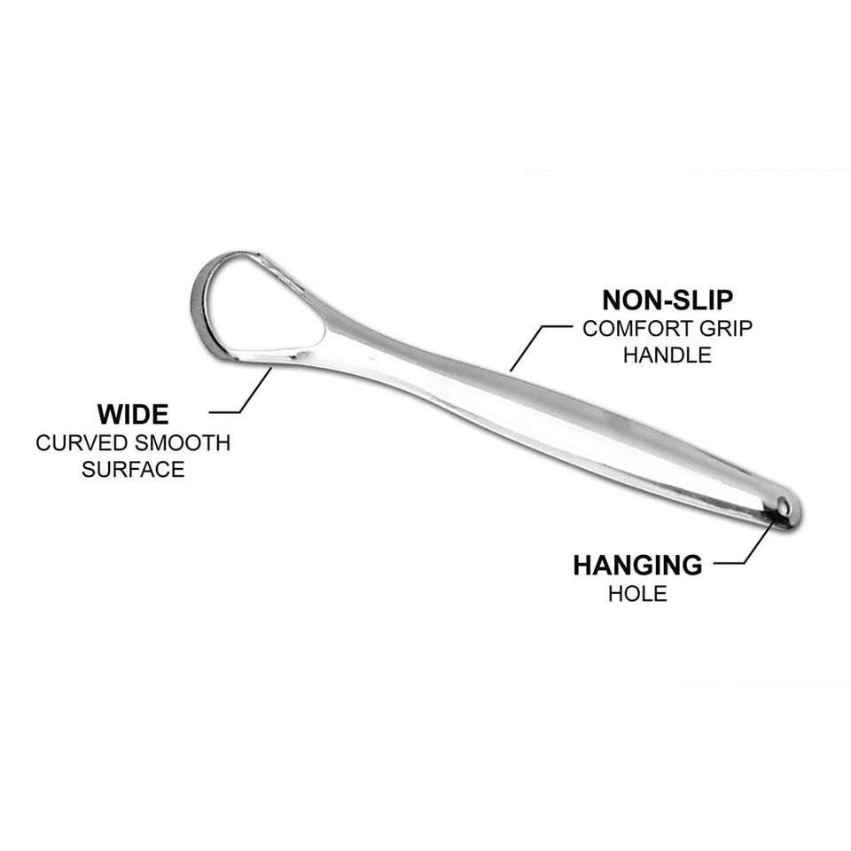 Stainless Steel Tongue Scraper (2-Pack) product image